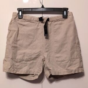 Of The Earth Hemp Women's Beige Casual Shorts Size Medium